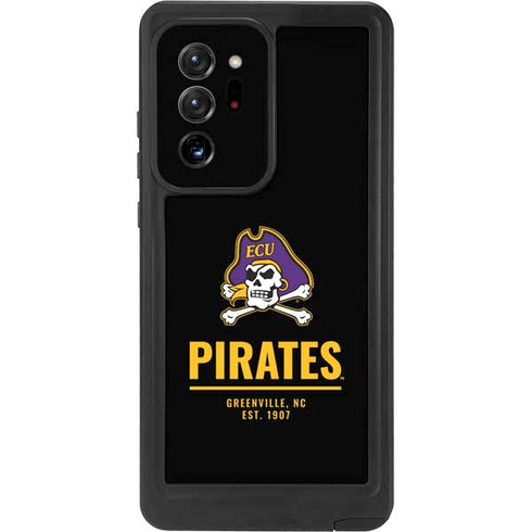 East Carolina University Pirates Greenville NC Galaxy Note20 Ultra 5G Waterproof Case